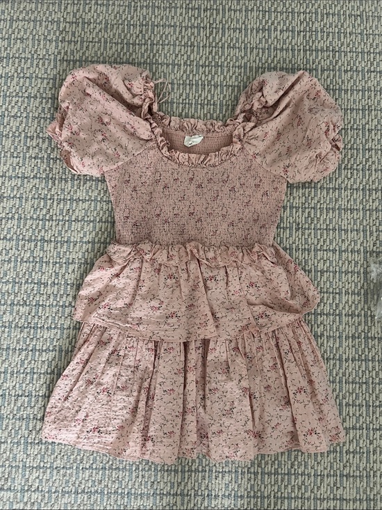 Hyacinth House Dresses & Skirts - Tuckernuck x Hyacinth House Pink Floral Smocked Marie Mini Dress Size Large